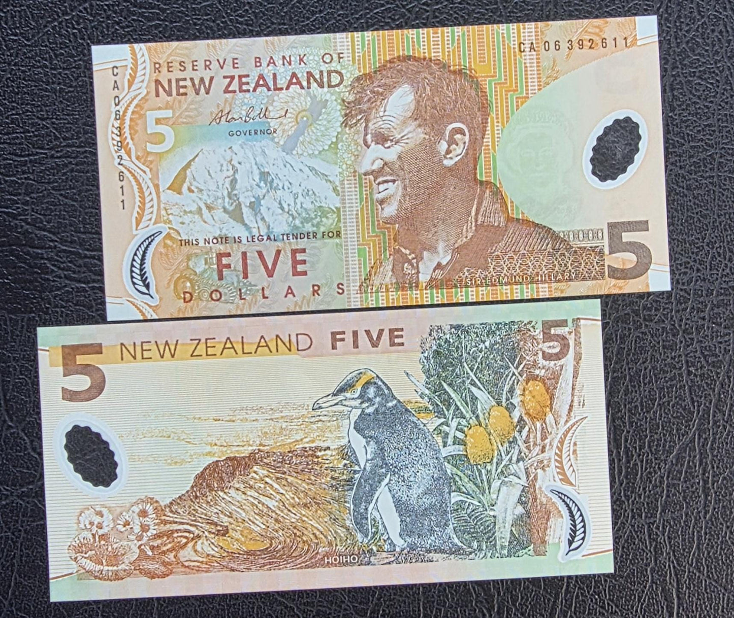 5 Dollars 2003 New Zealand Gem Uncirculated UNC (polymer)