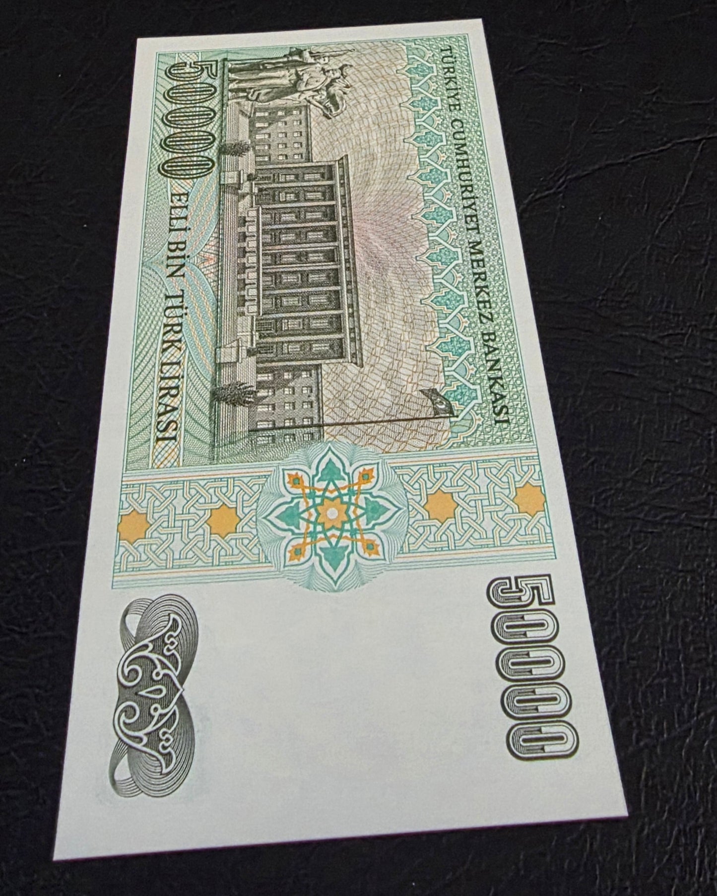 Turkey Türkiye 50,000 Lira 1993 7th Emission Uncirculated (UNC)