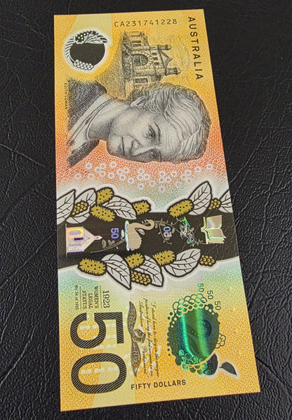 50 Dollars Australia 2023 polymer Gem Uncirculated UNC
