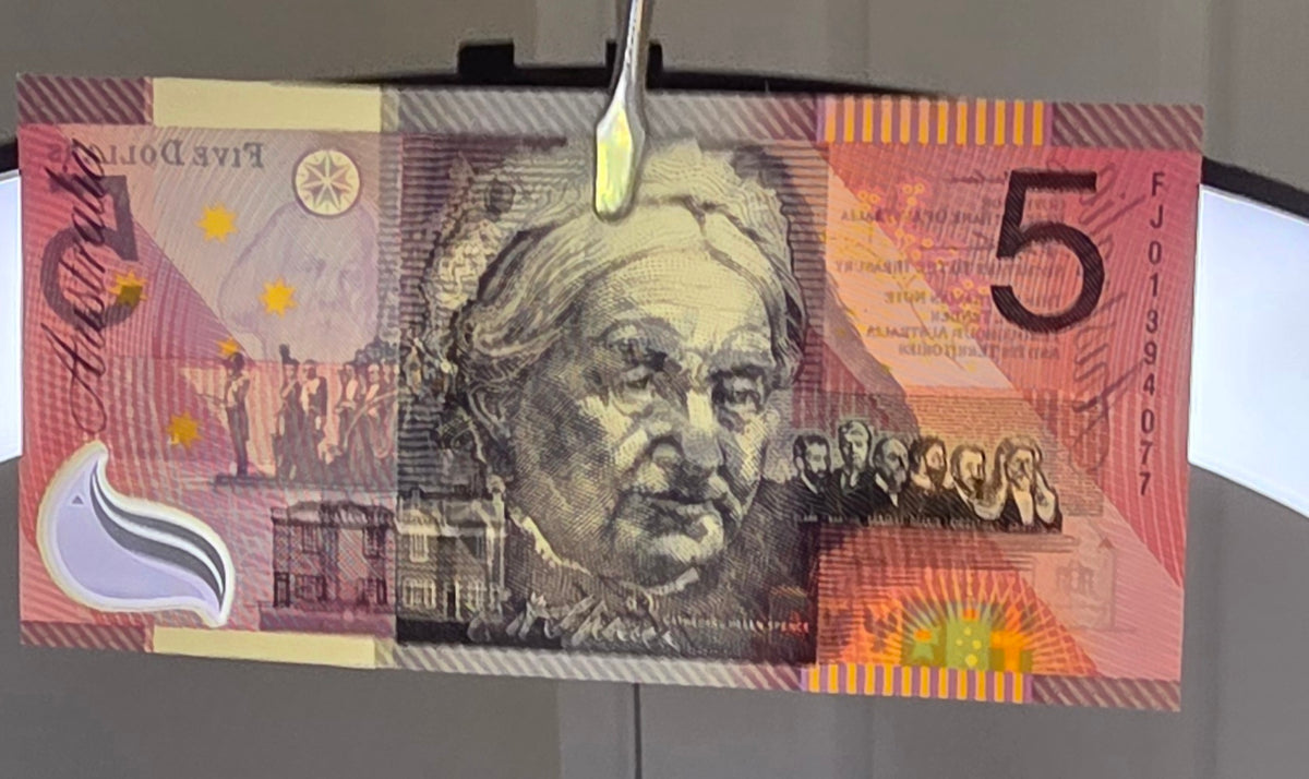 Australia 5 dollars 2001 Federation Gem Uncirculated UNC Polymer note