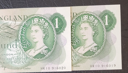 1 One Pound 1970 Great Britain Bank of England Uncirculated UNC GEM