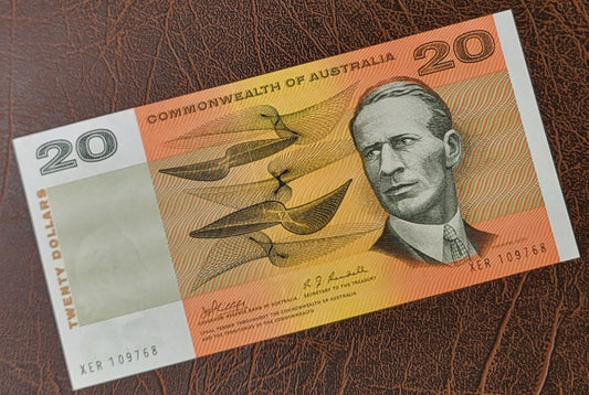 Ten 10 Dollars 1968 Phillips Randall Australia Uncirculated UNC GEM P 41c Rare Signature