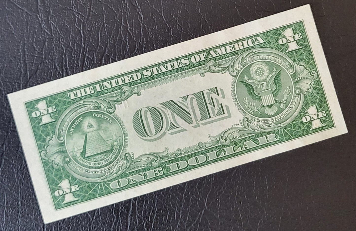 One Dollar 1935 Blue Seal United States of America USA Gem Uncirculated UNC (Misalignment error) Rare