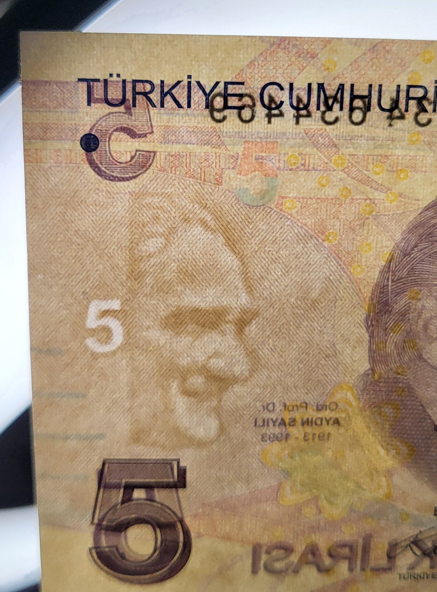 5 Lira 2023 Turkey Türkiye Uncirculated UNC Gem P 222g