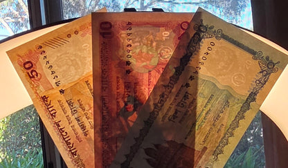 Bangladesh Taka set of 10, 20, and 50 Taka 2025 Uncirculated UNC (3 notes)