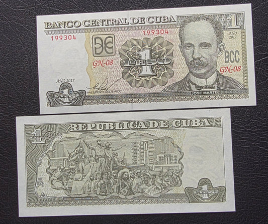 1 One Peso 2017 Central America Uncirculated(UNC)