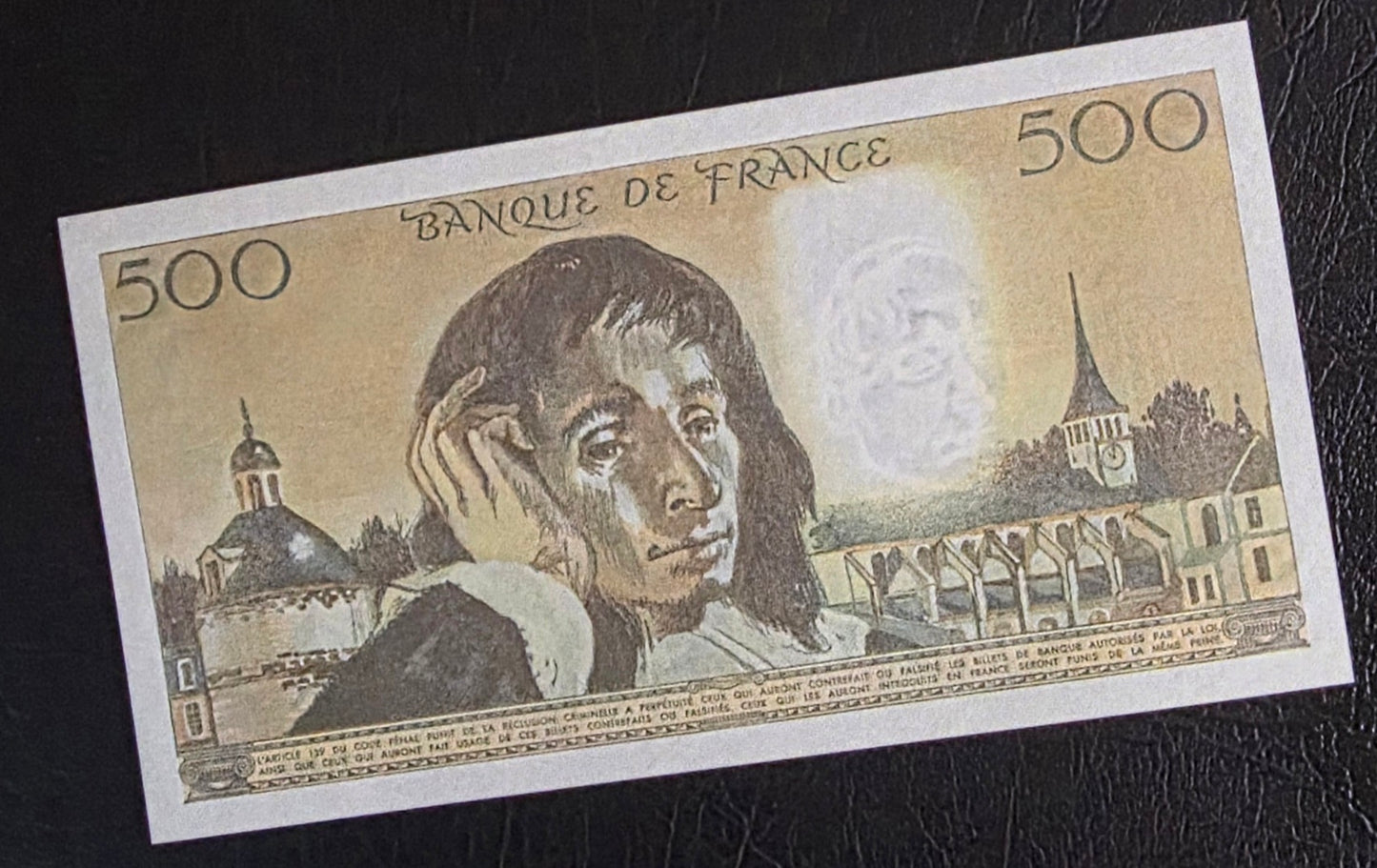 France 500 Francs 1981 Pre- Euro Pascal P 156e Gem Uncirculated