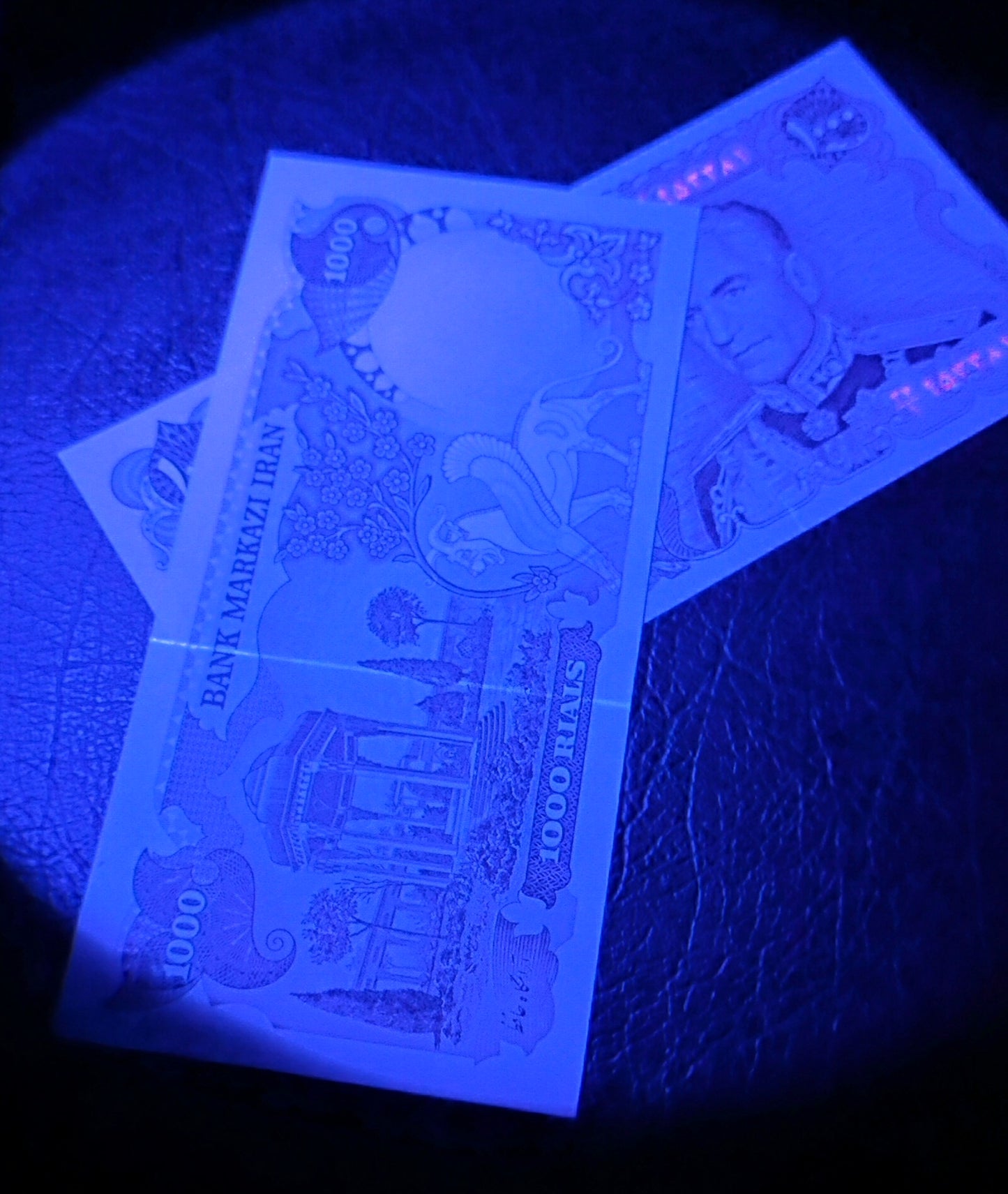 1000 Rial 1974 Monarchy Portrait note Gem (Uncirculated)