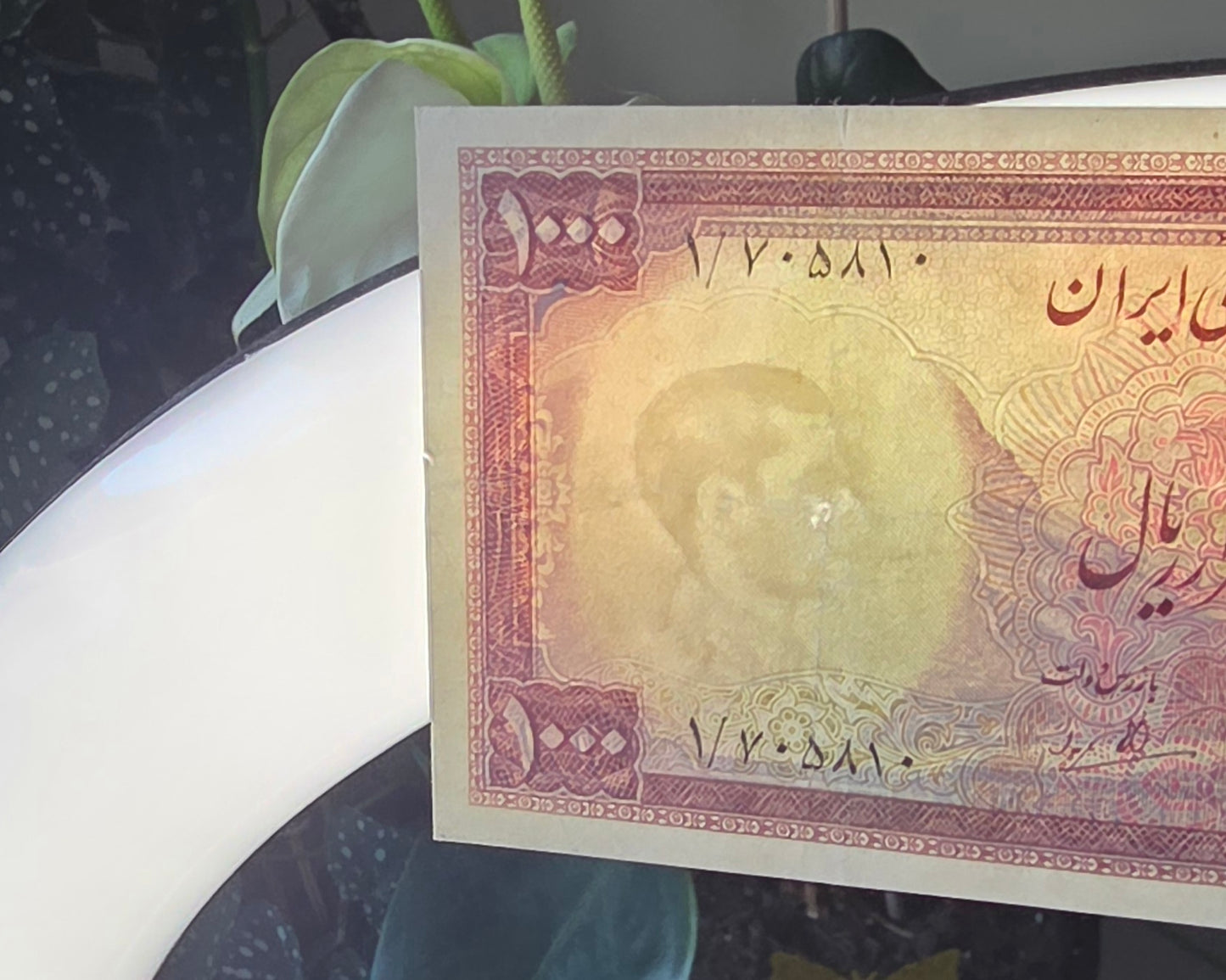 Pahlavi 1000 Rials 1951 Very Fine (VF) (Extremely rare)