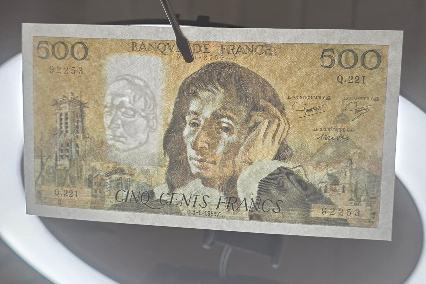 France 500 Francs 1981 Pre- Euro Pascal P 156e Gem Uncirculated
