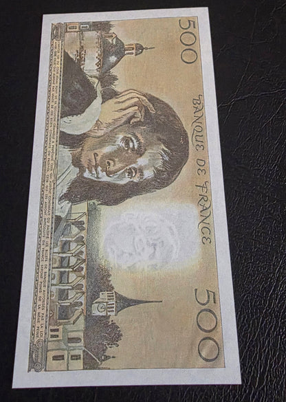 France 500 Francs 1981 Pre- Euro Pascal P 156e Gem Uncirculated