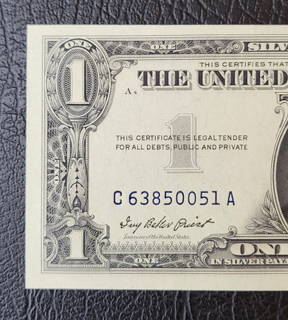 One Dollar 1957 Blue Seal United States of America USA Gem Uncirculated