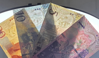 Libya 1, 5, 10, and 20 Dinars Post- Revolution Gem Uncirculated UNC
