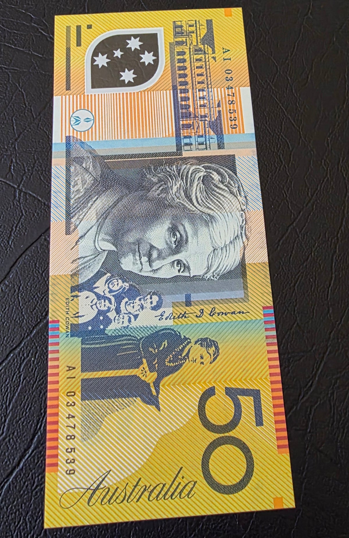 50 Dollars Australia 2003 polymer notes Gem Uncirculated UNC